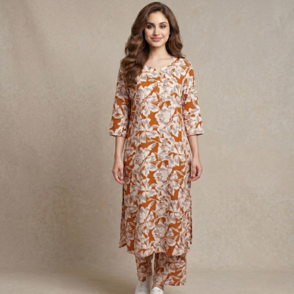 Floral Print Cordset