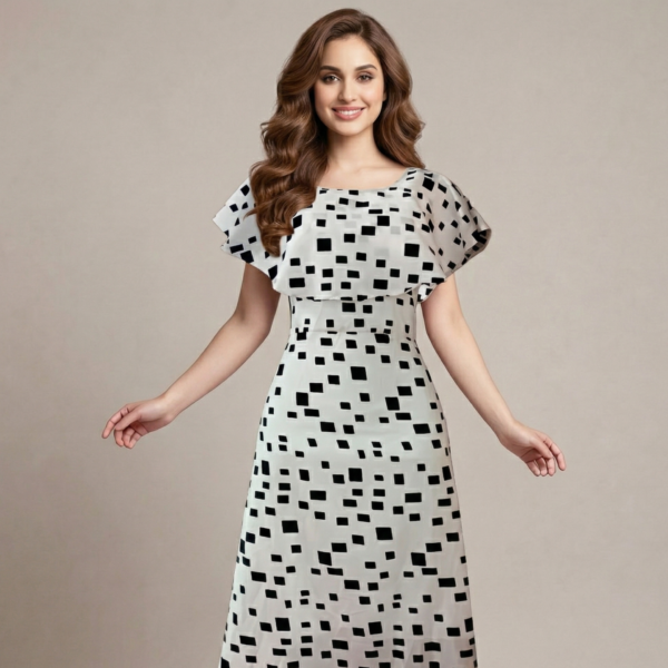 Long Gown Short Sleeve