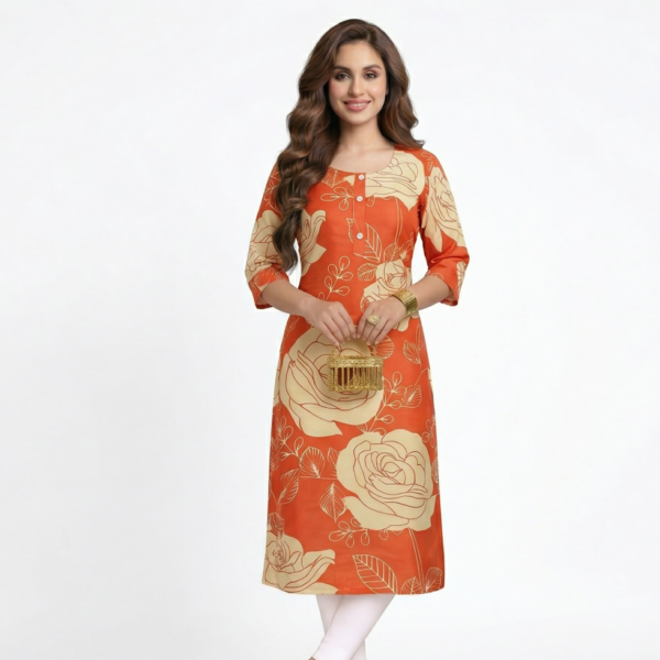 Floral Print kurti